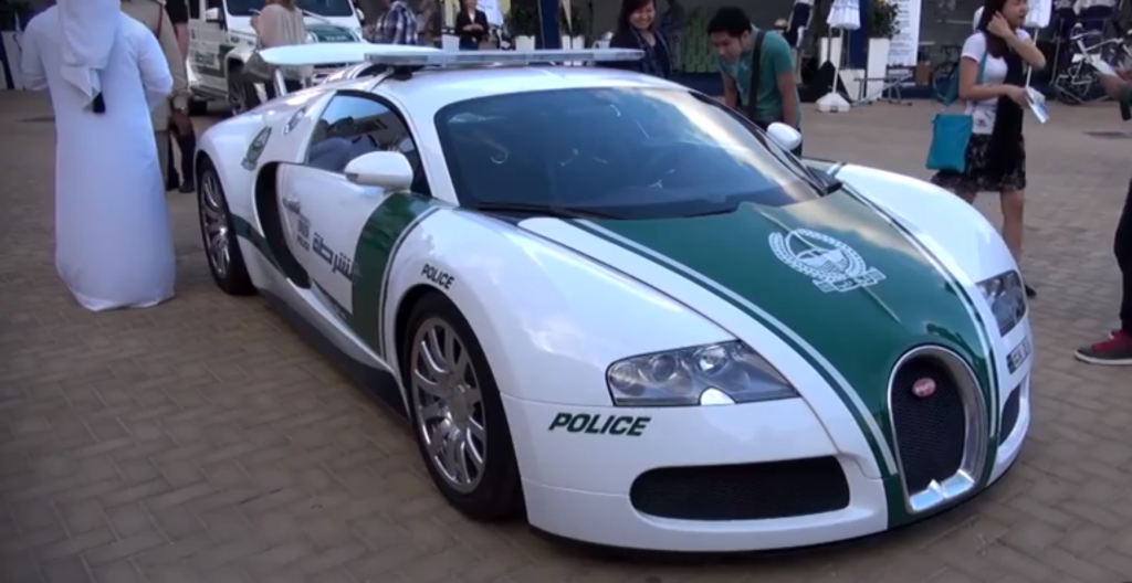 Bugatti Veyron-Dubai Police