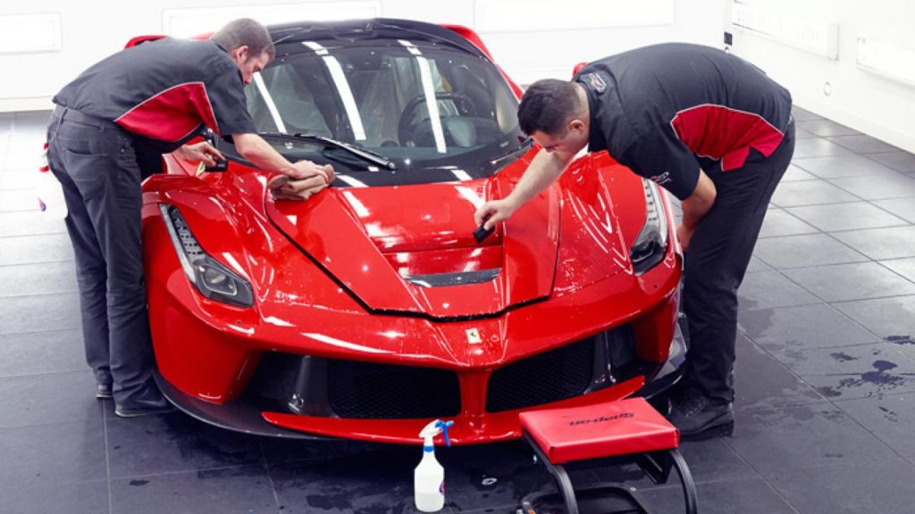 Ferrari car wash