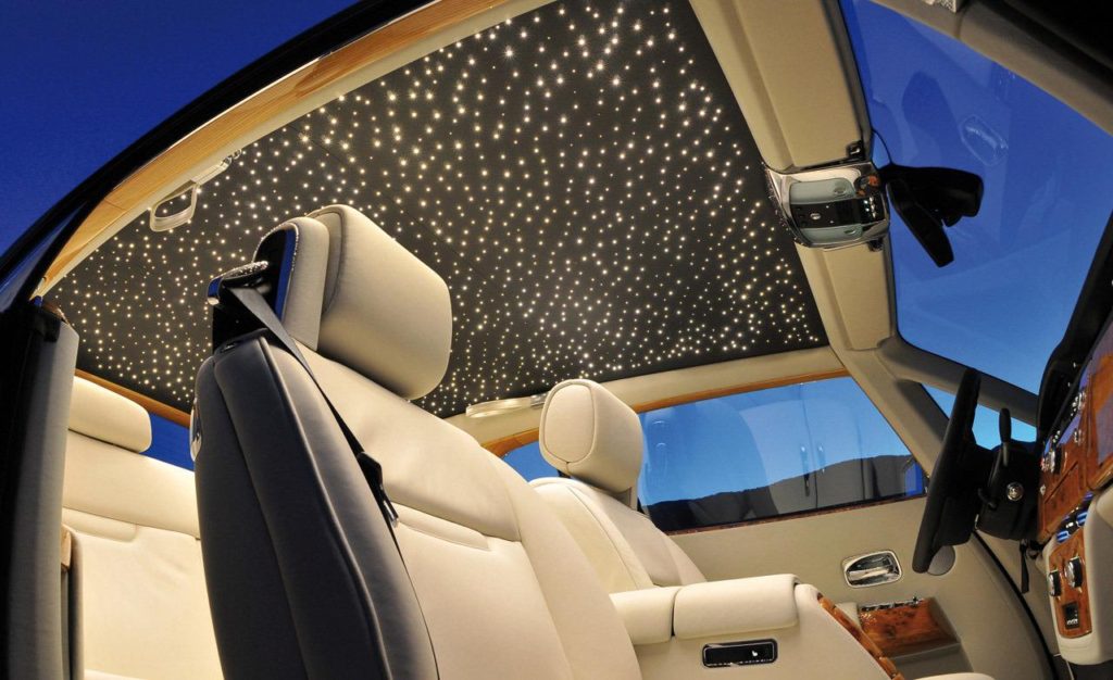 2009 Rolls-Royce Phantom coupe starlight headliner